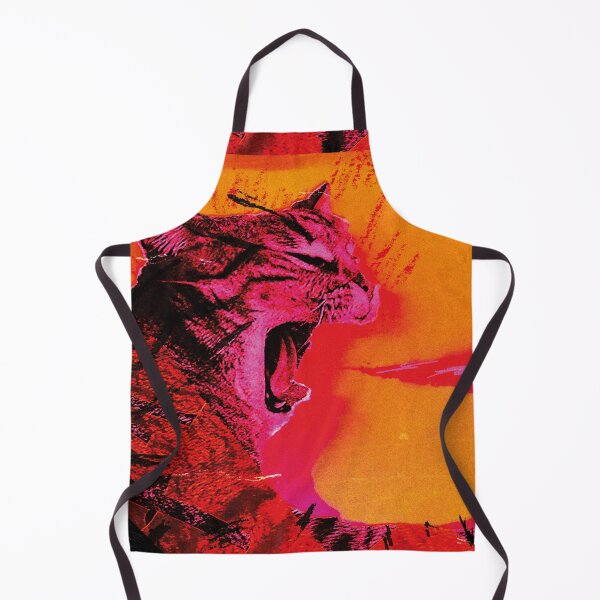 Item preview, Fire-Breathing Energetic Cat designed and sold by Zilo Arts.