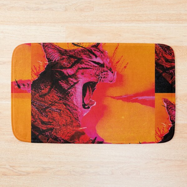 Item preview, Fire-Breathing Energetic Cat designed and sold by Zilo Arts.