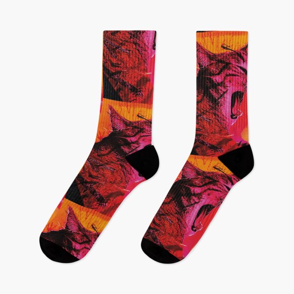Item preview, Fire-Breathing Energetic Cat designed and sold by Zilo Arts.