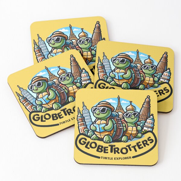 Item preview, Globetrotters: Turtle Explorer Duo designed and sold by Upetees.