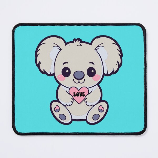 Item preview, Cute Kawaii Koala bear holding love heart designed and sold by DT creations.