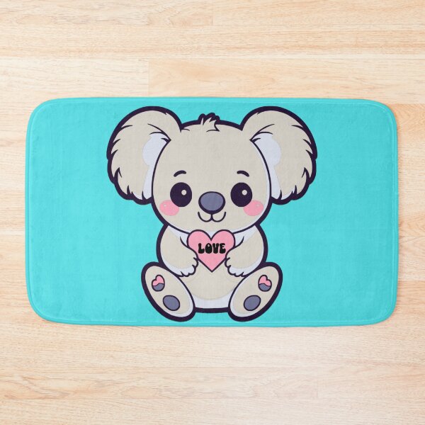 Item preview, Cute Kawaii Koala bear holding love heart designed and sold by DT creations.