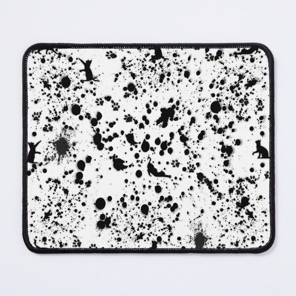 Item preview, Pattern. Paint Splats and Cats designed and sold by KC Morcom.