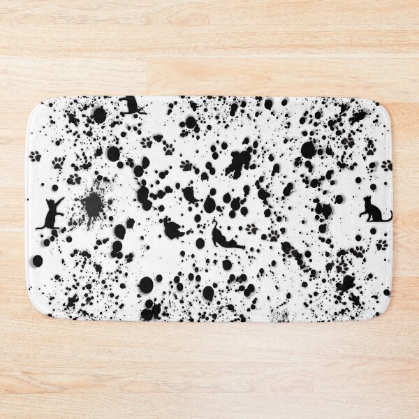 Item preview, Pattern. Paint Splats and Cats designed and sold by KC Morcom.