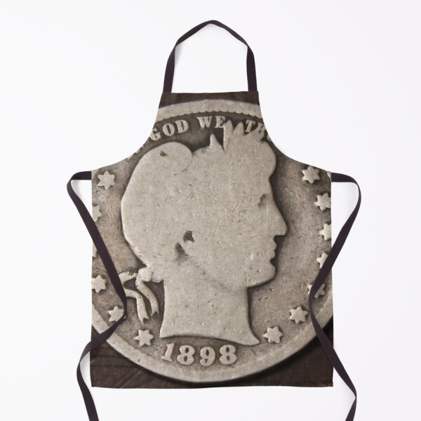 Item preview, 1898 Barber Quarter old antique Coin designed and sold by coinsxcrochet.