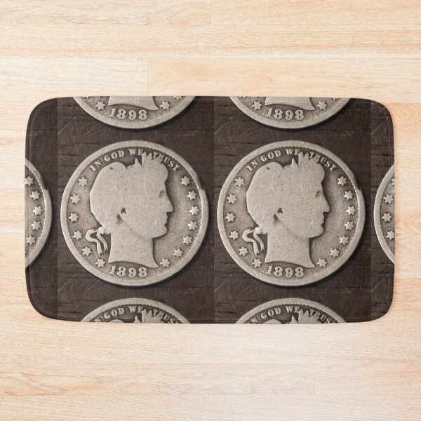 Item preview, 1898 Barber Quarter old antique Coin designed and sold by coinsxcrochet.