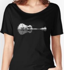 Natur Gitarre Loose Fit T-Shirt