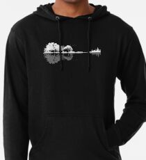 Natur Gitarre Leichter Hoodie