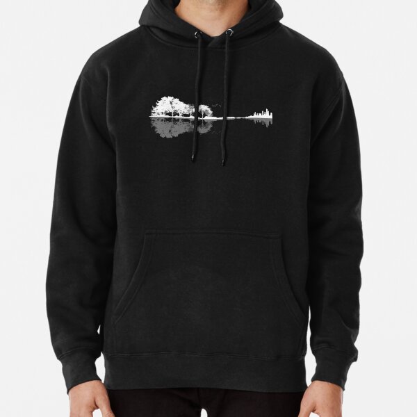 Nature Guitar Pullover Hoodie