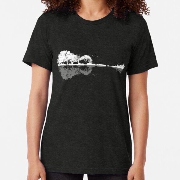 Nature Guitar Tri-blend T-Shirt