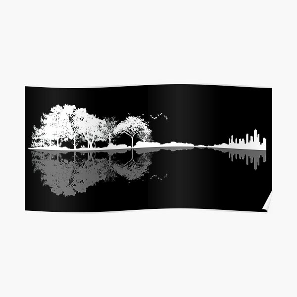 Nature Guitar  Poster