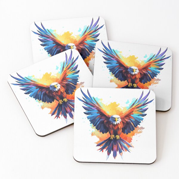 Item preview, Colorful Eagle designed and sold by Glause-and-son.