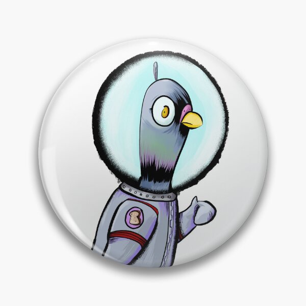 Item preview, space pigeon designed and sold by Gunnerlost.