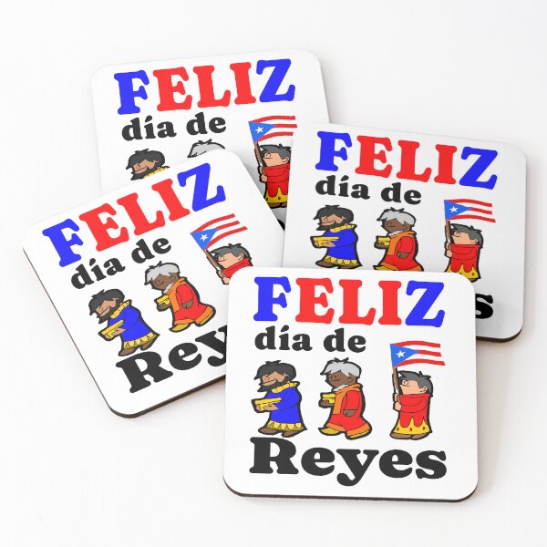 Item preview, Feliz dia de Reyes con bandera de Puerto Rico designed and sold by Verle-art.