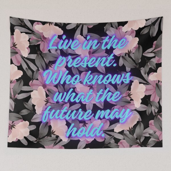 Item preview, LIVE IN THE PRESENT designed and sold by BootsNCatsStore.