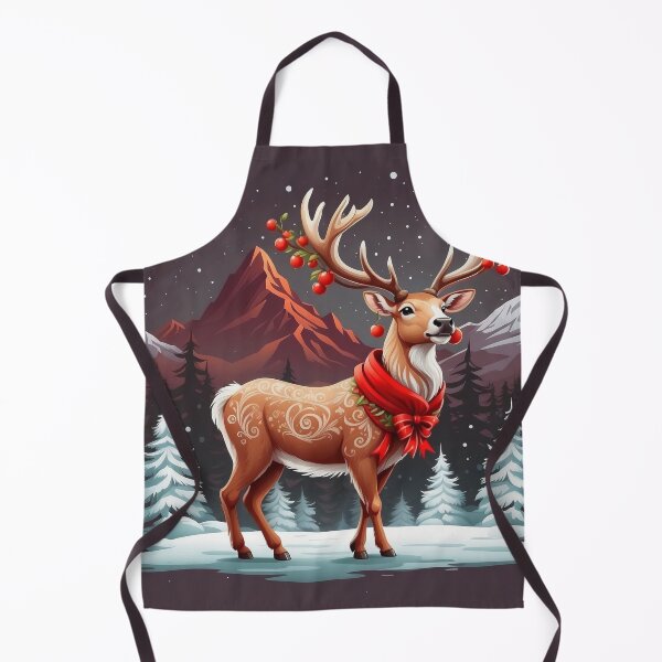 Item preview, A Reindeer's Festive Journey designed and sold by Best-Art-32.