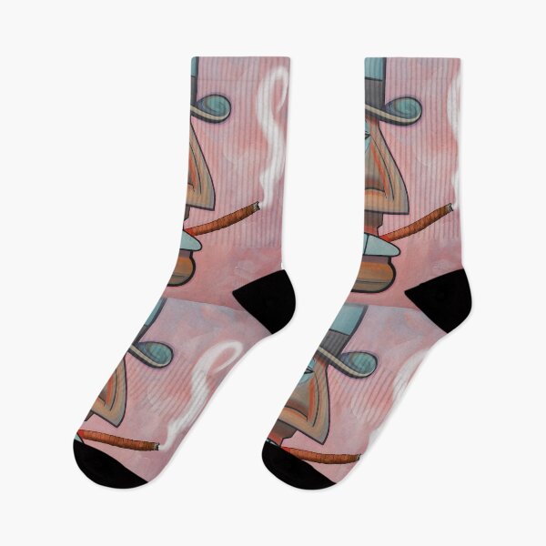 Item preview, Pastel Perspectives- Harmonizing Hues in Anthropomorphic Abstract Cigars designed and sold by OlfactoART Studio.