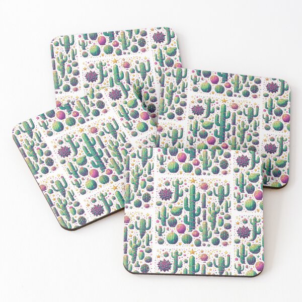 Item preview, Cosmic Cactus Pattern designed and sold by UnrealQuake.