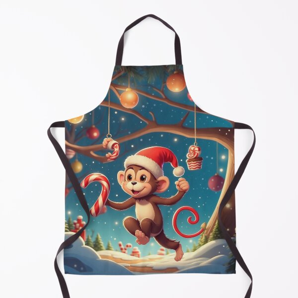 Item preview, Monkeying Around in Santa Land designed and sold by Best-Art-32.