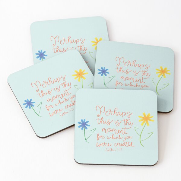 Item preview, Esther Verse with Flowers designed and sold by dgd artistry.