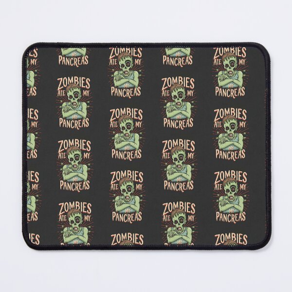 Item preview, Zombies ate my pancreas sticker, T1D Diabetic diabetes awareness, diabetes awareness gift sticker, funny Diabetic gift designed and sold by Footy Frenzy.
