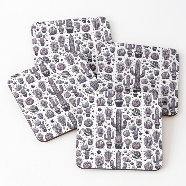 Item preview, Cosmic Cactus Pattern designed and sold by UnrealQuake.