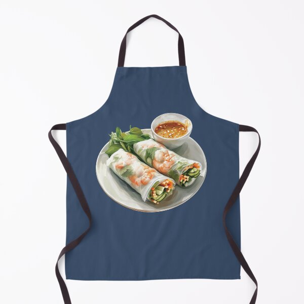 Item preview, Asian Fresh Shrimp Spring Roll with Peanut Dipping Sauce designed and sold by Alicia Chee.