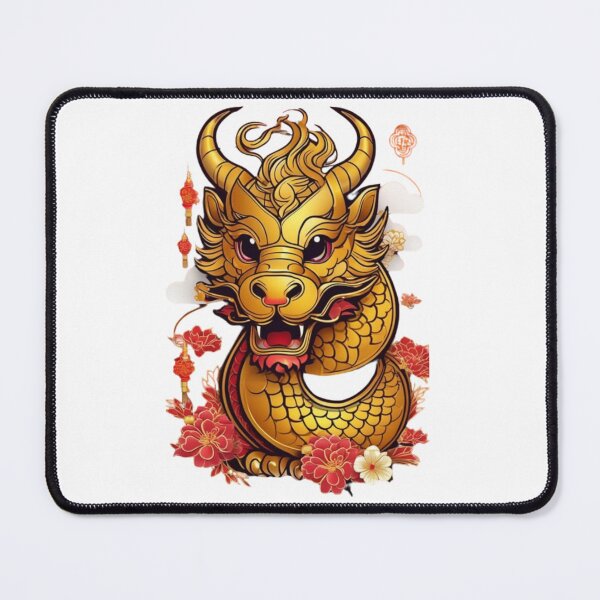 Item preview, Chinese Golden Dragon T-Shirt designed and sold by Purrz.