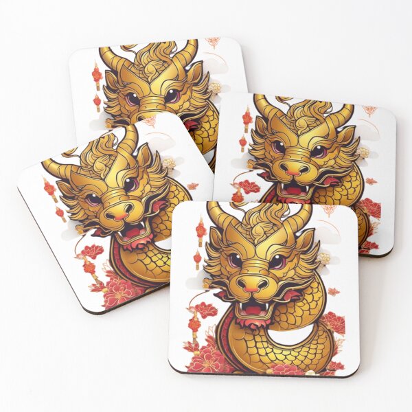 Item preview, Chinese Golden Dragon T-Shirt designed and sold by Purrz.