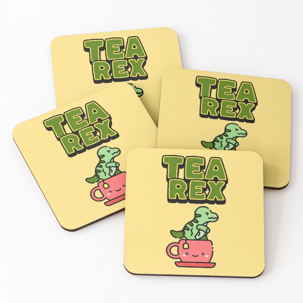 Item preview, Trex tea rex pun typography tyrannosaurus dinosaur | Morcaworks designed and sold by Morcawork.