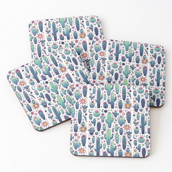 Item preview, Cosmic Cactus Pattern designed and sold by UnrealQuake.