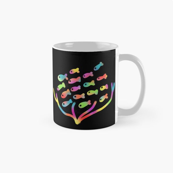Item preview, neon school of fish designed and sold by seahorse crossing.