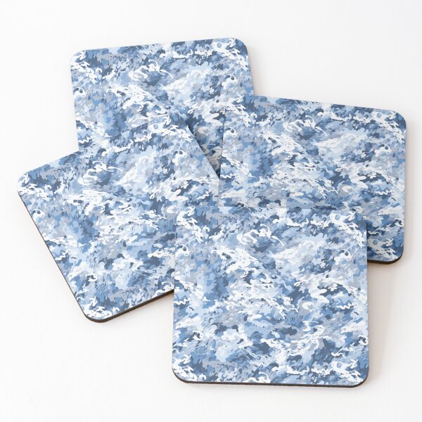 Item preview, Ice Blue Winter Camouflage designed and sold by Good Candy.