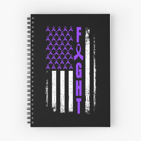 Item preview, Fight Overdose Awareness USA Flag Purple Ribbon Gear designed and sold by DynamicDesign.