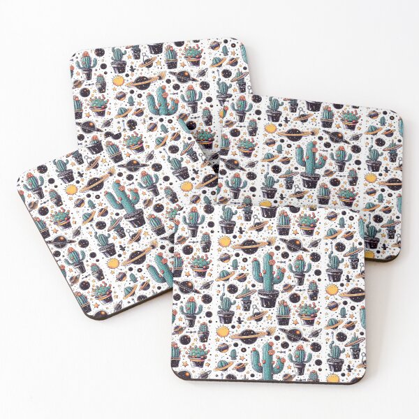 Item preview, Cosmic Cactus Pattern designed and sold by UnrealQuake.