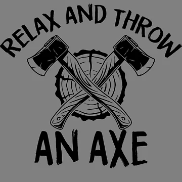 Vorschaubild zum Design Relax And Throw An Axe Funny Axe Throwing Gear von DynamicDesign