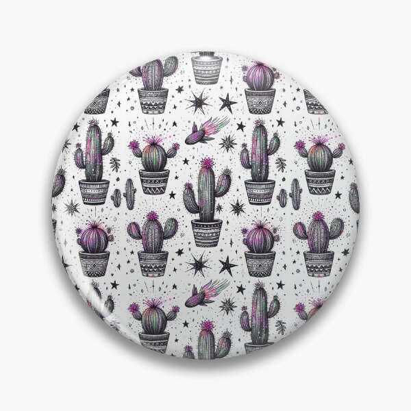 Item preview, Cosmic Cactus Pattern designed and sold by UnrealQuake.