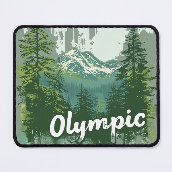 Item preview, Retro, Vintage Olympic National Park designed and sold by bheberer.