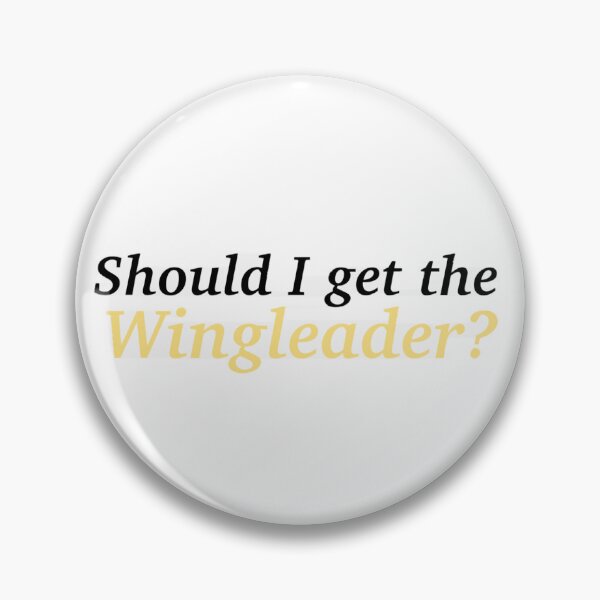 Item preview, fourth wing - should I get the wingleader ?  designed and sold by wishingrain.