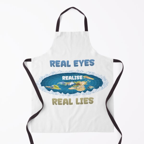 Item preview, Real Eyes Realise Real Lies - Flat Earth Conspiracy designed and sold by Conspiracy Crew.