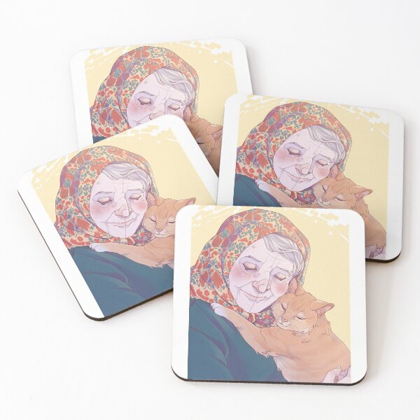 Item preview, Granny + Kitty designed and sold by motherhenna-art.