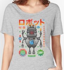 Robot 4.0 - Kitchen Edition Women's Relaxed Fit T-Shirt