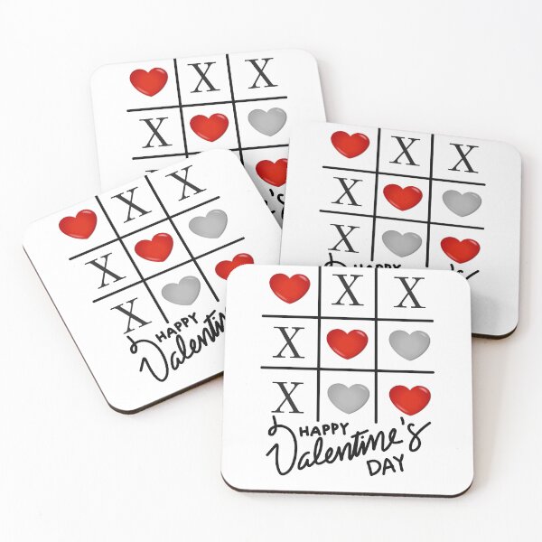 Item preview, Valentines Day Tic Tac Toe designed and sold by MtValleyDesign.