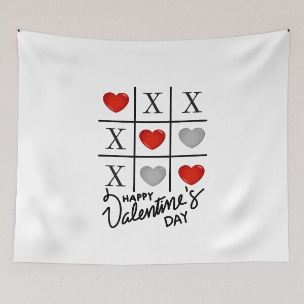 Item preview, Valentines Day Tic Tac Toe designed and sold by MtValleyDesign.
