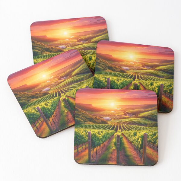 Item preview, Sunset Over Texas Hill Country Vineyards designed and sold by FIYARO.