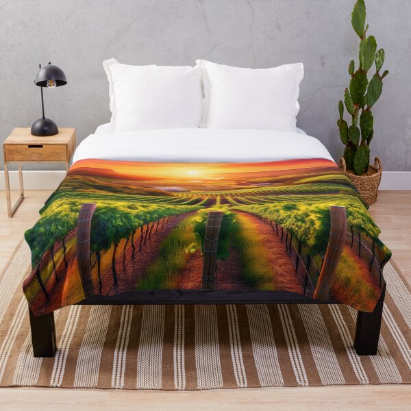 Item preview, Sunset Over Texas Hill Country Vineyards designed and sold by FIYARO.