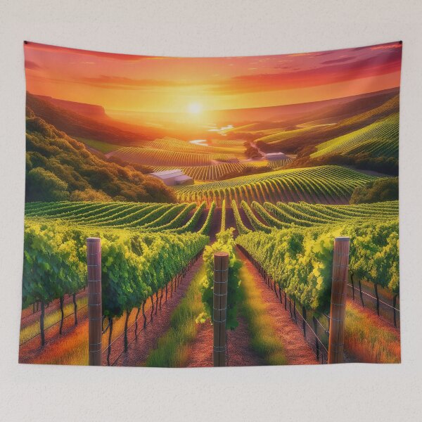 Item preview, Sunset Over Texas Hill Country Vineyards designed and sold by FIYARO.