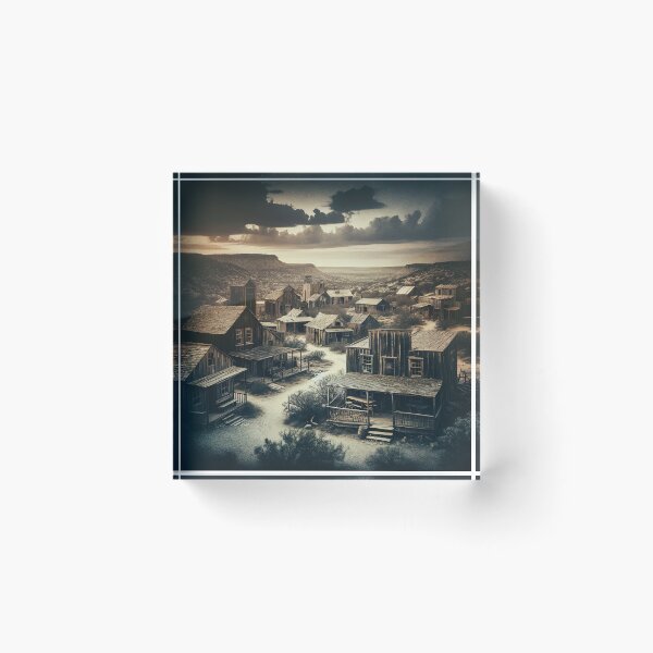 Item preview, Whispers of the Past: Texas Wild West Ghost Towns designed and sold by FIYARO.