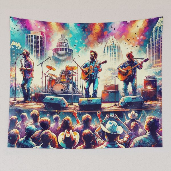 Item preview, Austin Rhythms: Heartbeat of the Texas Music Scene designed and sold by FIYARO.