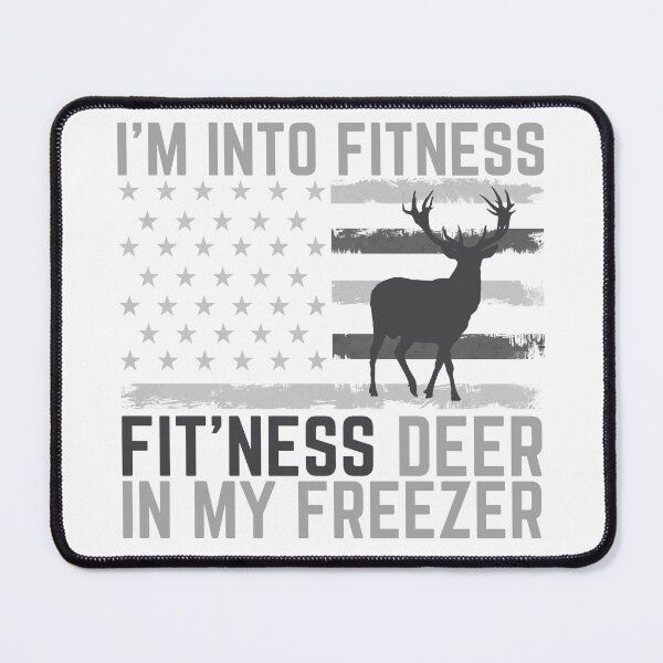Item preview, Funny I'm Into Fitness Fit'Ness Deer In My Freezer Deer Sticker designed and sold by HTDesign69.